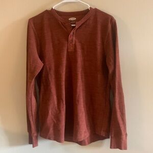 Img Sleeve Burnt Orange Shirt